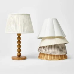 Turned Wood Stick Lamp Base Brown - Threshold™ Designed With Studio McGee -Threshold™ GUEST 00638333 fdf6 423d 9471 188634a3e322