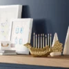 Cast Aluminum Bird Menorah - Threshold™