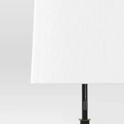 22.5"x7" Square Base Stick Lamp With USB Black - Threshold™: Modern Desk Lighting, ETL Listed, Linen Shade 5 22.5"x7" Square Base Stick Lamp With USB Black - Threshold™: Modern Desk Lighting, ETL Listed, Linen Shade -Threshold™ GUEST 0e0fad83 a9be 44f7 a295 f72fece38f7f