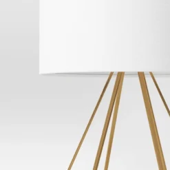 21.5"x11" Large Geo Table Lamp Brass - Threshold™ -Threshold™ GUEST 21bb2ae5 9400 47de 9c5d 54aeec51a56a