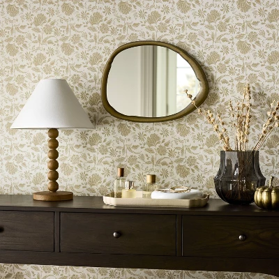 Taper Linen Lamp Shade White - Threshold™ Designed With Studio McGee 2 Taper Linen Lamp Shade White - Threshold™ Designed With Studio McGee - Image 2