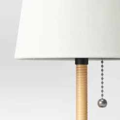 Mini Rattan Wrap Stick Table Lamp Black - Threshold™ -Threshold™ GUEST 23f69041 9211 486b 87e7 99448e340ae7