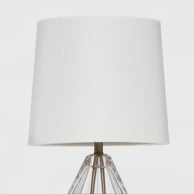 Acrylic Prism Accent Table Lamp Clear - Threshold 3 Acrylic Prism Accent Table Lamp Clear - Threshold - Image 3
