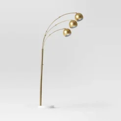 Span 3-Head Metal Globe Floor Lamp Brass - Threshold™ -Threshold™ GUEST 25c89e1c 2284 46d0 ba6a 2997e5644fb1
