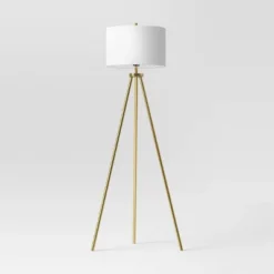 Ellis Tripod Floor Lamp Brass - Threshold™ 9 Ellis Tripod Floor Lamp Brass - Threshold™ -Threshold™ GUEST 263804f4 23df 4efe ae72 a07eedaf8c93