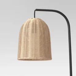 20.5"x7" Addison Rattan Table Lamp Brown - Threshold™: Curved Metal, LED, No Assembly Required 5 20.5"x7" Addison Rattan Table Lamp Brown - Threshold™: Curved Metal, LED, No Assembly Required -Threshold™ GUEST 26ad0817 4d51 45c3 934b e9f034b193e1