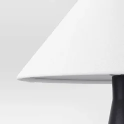 Ceramic Table Lamp With Tapered Shade Black (Includes LED Light Bulb) - Threshold™ 5 Ceramic Table Lamp With Tapered Shade Black (Includes LED Light Bulb) - Threshold™ -Threshold™ GUEST 2f5353b0 5f4d 45e5 8276 0f240a50e418