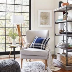 60"x16" Tripod Floor Lamp Oak Tone Wooden Finish - Threshold™: Elegant Standing Lighting, 3-Way Switch, UL Listed 16 60"x16" Tripod Floor Lamp Oak Tone Wooden Finish - Threshold™: Elegant Standing Lighting, 3-Way Switch, UL Listed -Threshold™ GUEST 451eedd8 06bc 43dc bced a0cbcc3d0c93 1