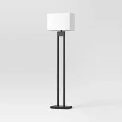 Weston Window Pane Floor Lamp Black - Threshold™ -Threshold™ GUEST 48a35487 ee82 4c08 92bd 0a8f68ac7282