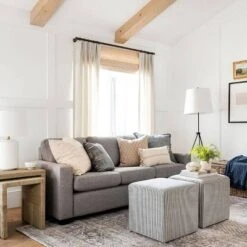 24"x16" Ceramic Assembled Table Lamp White - Threshold™ Designed With Studio McGee: Ribbed Design, Dimmable, UL Listed 21 24"x16" Ceramic Assembled Table Lamp White - Threshold™ Designed With Studio McGee: Ribbed Design, Dimmable, UL Listed -Threshold™ GUEST 548a16a0 2967 44c4 9a6c 37bf35f00743