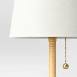 Mini Rattan Wrap Stick Table Lamp Brass - Threshold™ -Threshold™ GUEST 63dbdd05 9611 477a a830 058260853096