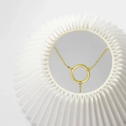 Tapered Lamp Shade With Knife Pleat White - Threshold™ Designed With Studio McGee -Threshold™ GUEST 70ebe45d 1244 4490 87eb 4bd48d4a7f78