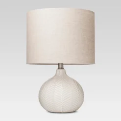 Textured Ceramic Accent Lamp Cream - Threshold™ -Threshold™ GUEST 755a0d43 5e83 4582 a96a d96f0a939760