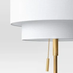 Double Shade Knurled Collection Table Lamp Gold - Threshold™ 5 Double Shade Knurled Collection Table Lamp Gold - Threshold™ -Threshold™ GUEST 7f5c692e 4864 4174 b7bf 5fd96eed92ba