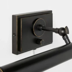 Wall Plug-in Sconce Black - Threshold™ Designed With Studio McGee: Integrated LED, Iron Shade, ETL Listed, Modern Decor 5 Wall Plug-in Sconce Black - Threshold™ Designed With Studio McGee: Integrated LED, Iron Shade, ETL Listed, Modern Decor -Threshold™ GUEST 856552d9 993f 4dbc 9f9d 2e4f3cef4745