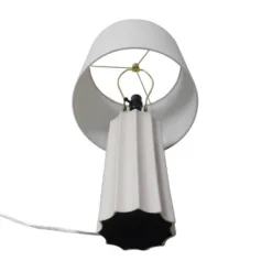 24.75"x13" Ribbed Ceramic Table Lamp Cream - Threshold™: Bedside, Nightstand, No Assembly Required -Threshold™ GUEST 96af7f5c 5062 4a6a 8dda f9010b16724c