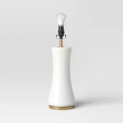 Large Opal Glass Lamp Base Off-White - Threshold™ -Threshold™ GUEST 97dff826 08e1 4067 b932 4e07b52861b7