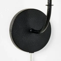 Wall Sconce With Green Pleated Plaid Shade - Threshold™ Designed With Studio McGee: Iron Body, Cotton-Polyester, ETL Listed -Threshold™ GUEST a3407339 71a4 4c6f 829a 0f407dadf24f