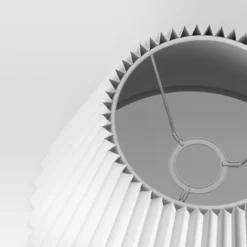 Small Pleated Lamp Shade White - Threshold™: Empire Shape, Cotton/Nylon, 7" H -Threshold™ GUEST aca8373e affe 4fef 83f4 502efb609ad3