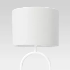 Ring Base Floor Lamp White (Includes LED Light Bulb) - Threshold™ -Threshold™ GUEST b5370ec0 46ea 4afe b39e 7e1133de6489