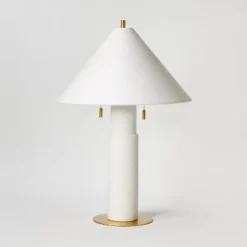 Ceramic Table Lamp With Tapered Shade White - Threshold™ Designed With Studio McGee -Threshold™ GUEST bb7258ec 5cd1 4f4f 84fa 7992eea042f1