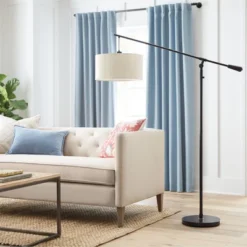 Cantilever Drop Pendant Swing Arm Floor Lamp Brown - Threshold™ -Threshold™ GUEST cd0c3cb9 dbb5 466d 9069 486b7c8203dd 1