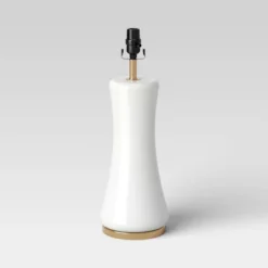 Large Opal Glass Lamp Base Off-White - Threshold™ -Threshold™ GUEST d66decea ad42 478b 8844 88171ba87e2a