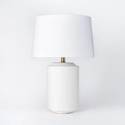 Ceramic Assembled Table Lamp White - Threshold™ Designed With Studio McGee 15 Ceramic Assembled Table Lamp White - Threshold™ Designed With Studio McGee - Image 15