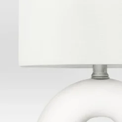Abstract Ceramic Mini Table Lamp White - Threshold™ -Threshold™ GUEST e060b615 0e7d 45e5 a0cf f6597ddf73ee