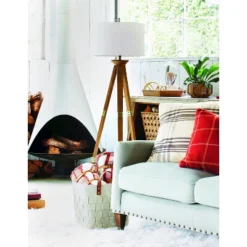 60"x16" Tripod Floor Lamp Oak Tone Wooden Finish - Threshold™: Elegant Standing Lighting, 3-Way Switch, UL Listed 12 60"x16" Tripod Floor Lamp Oak Tone Wooden Finish - Threshold™: Elegant Standing Lighting, 3-Way Switch, UL Listed -Threshold™ GUEST f662f2ec 6ed0 4f35 8681 9ea5c84bfc7c 1